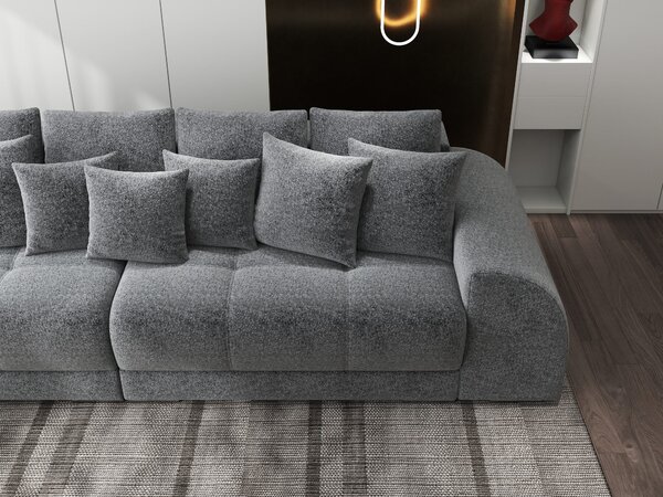 Canapea extensibilă dumonde cu 2 lăzi de depozitare Verona Monte Gri 90 310x120 cm