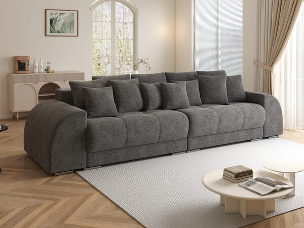 Canapea extensibilă dumonde cu 2 lăzi de depozitare Verona Quelle Gri 92 310x120 cm