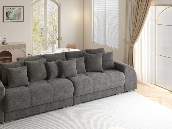 Canapea extensibilă dumonde cu 2 lăzi de depozitare Verona Quelle Gri 92 310x120 cm