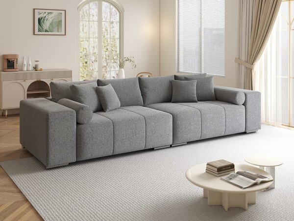 Canapea extensibilă dumonde cu ladă de depozitare Marbela XXL Monte Gri 84 295x120 cm