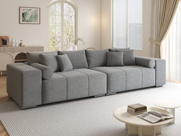 Canapea extensibilă dumonde cu ladă de depozitare Marbela XXL Monte Gri 84 295x120 cm