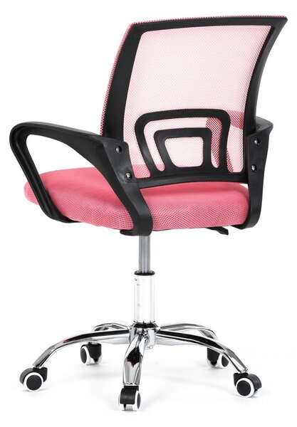 Scaun de birou Kirmair (roz). 1120748