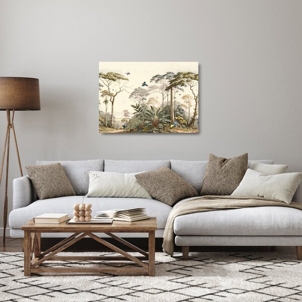 Tablou pe sticlă - Pădurea tropicală amazoniană (70x50 cm)