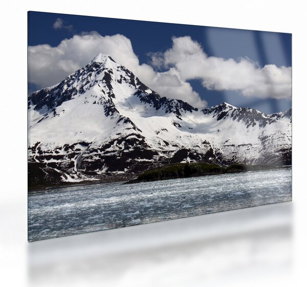 Tablou pe sticlă - Parcul Național Kenai Fjords (70x50 cm)