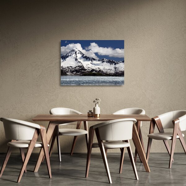 Tablou pe sticlă - Parcul Național Kenai Fjords (70x50 cm)