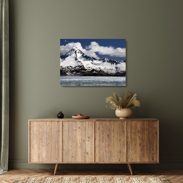 Tablou pe sticlă - Parcul Național Kenai Fjords (70x50 cm)