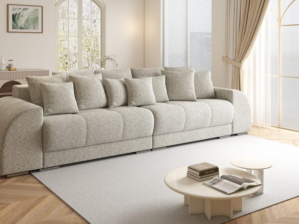 Canapea extensibilă dumonde cu 2 lăzi de depozitare Verona Arena Bej 2 310x120 cm