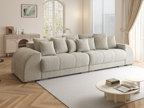 Canapea extensibilă dumonde cu 2 lăzi de depozitare Verona Arena Bej 2 310x120 cm