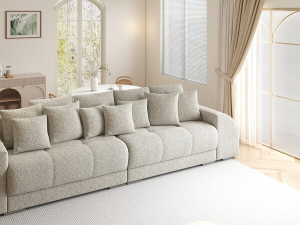 Canapea extensibilă dumonde cu 2 lăzi de depozitare Verona Arena Bej 2 310x120 cm