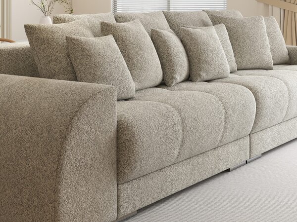 Canapea extensibilă dumonde cu 2 lăzi de depozitare Verona Arena Bej 2 310x120 cm