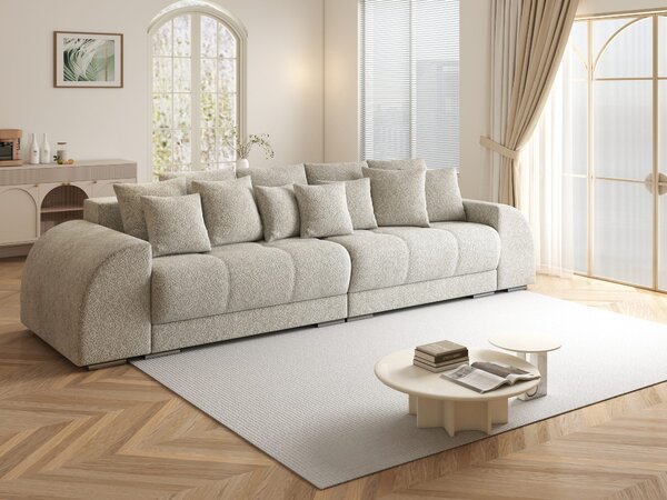 Canapea extensibilă dumonde cu 2 lăzi de depozitare Verona Arena Bej 2 310x120 cm