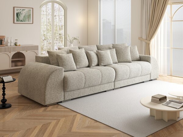 Canapea extensibilă dumonde cu 2 lăzi de depozitare Verona Arena Bej 2 310x120 cm