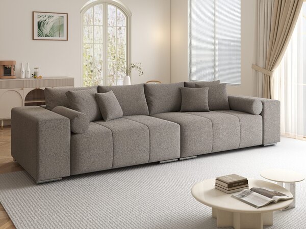 Canapea extensibilă dumonde cu ladă de depozitare Marbela XXL Monte Gri 16 295x120 cm