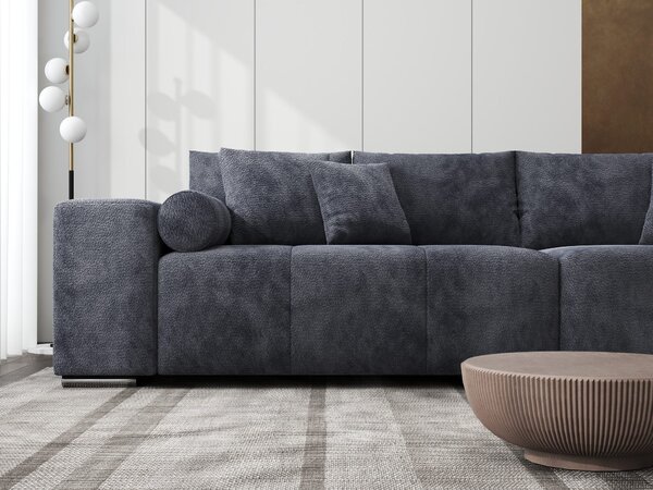 Canapea extensibilă dumonde cu ladă de depozitare Marbela XXL Vibe Gri Antracit 295x120 cm