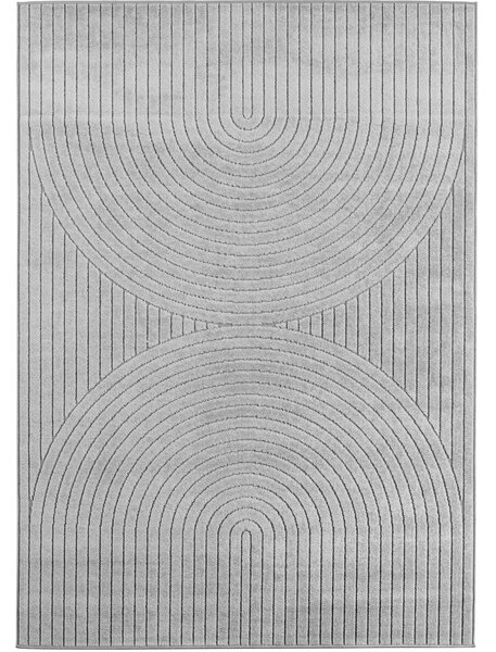 Covor traversa Nova V1 Argintiu, 80 x 150 cm