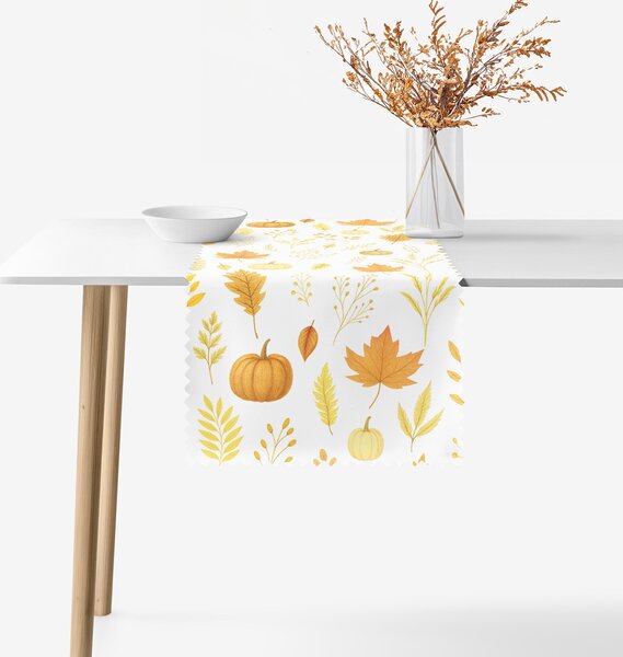Goldea napron de masă teflonat - aroma toamnei 35x120 cm