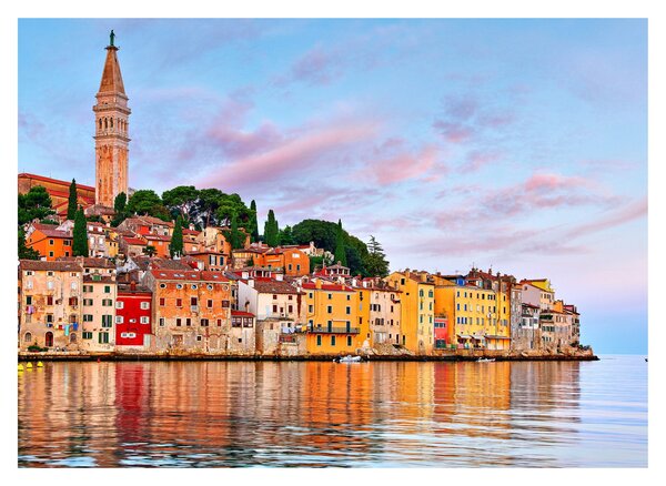 Tablou pe sticlă - Rovinj, Croația (70x50 cm)