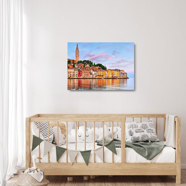 Tablou pe sticlă - Rovinj, Croația (70x50 cm)