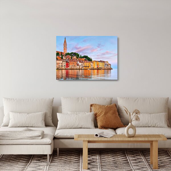 Tablou pe sticlă - Rovinj, Croația (70x50 cm)