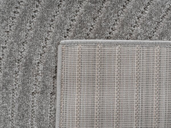 Covor traversa Nova V1 Argintiu, 80 x 250 cm