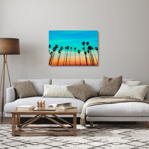 Tablou pe sticlă - California (70x50 cm)