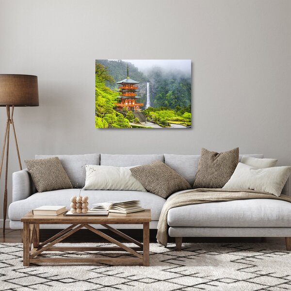 Tablou pe sticlă - Cascada Naci (70x50 cm)