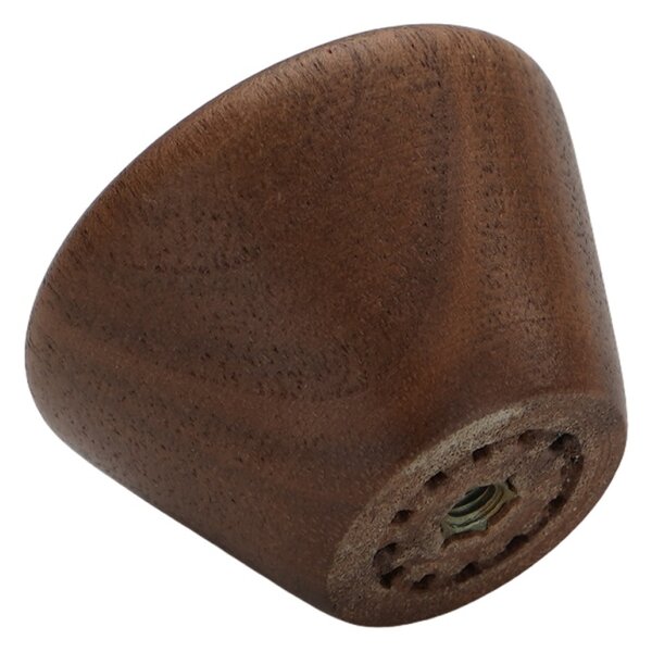 Buton din lemn pentru mobilier, model Skala, Ø40x25 mm, finisaj stejar natur | nuc