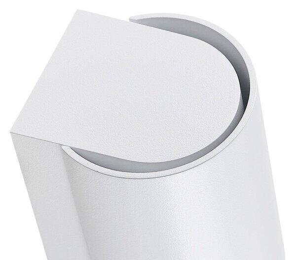 Deko-Light Aplică de exterior CAN, alb, 1 bec, Ø 8 cm, IP65, metal, GU10, reglabil, Alb, Aluminiu