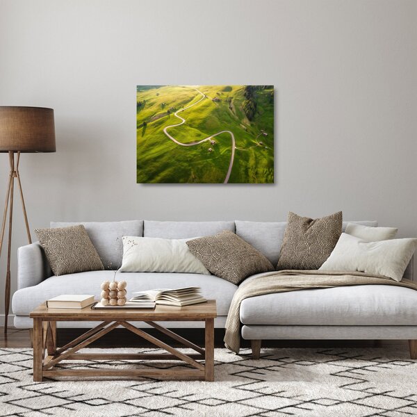 Tablou pe sticlă - Platoul Meadow (70x50 cm)