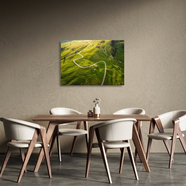Tablou pe sticlă - Platoul Meadow (70x50 cm)