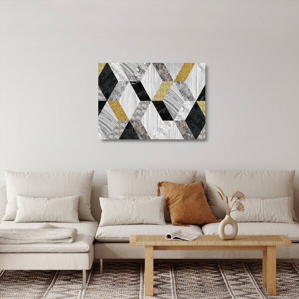 Tablou pe sticlă - Decor texturat (70x50 cm)