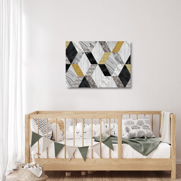 Tablou pe sticlă - Decor texturat (70x50 cm)