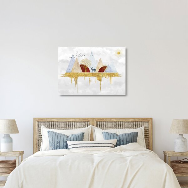 Tablou pe sticlă - Decor (70x50 cm)