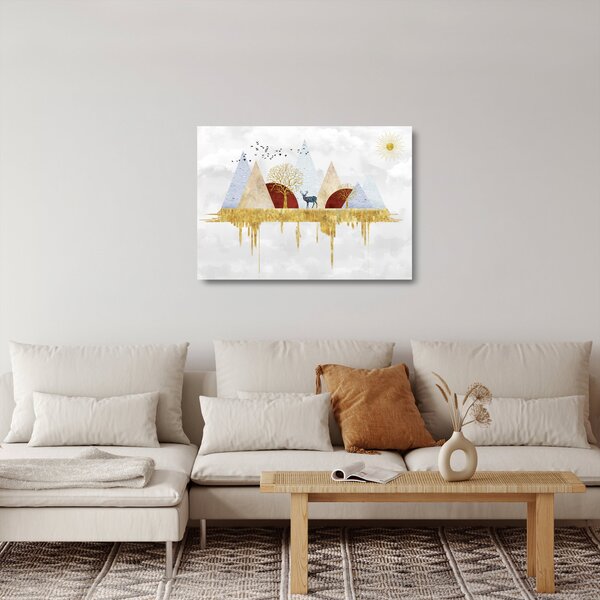 Tablou pe sticlă - Decor (70x50 cm)