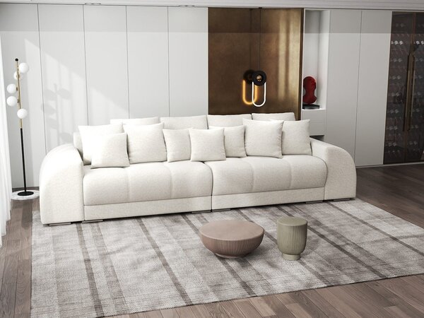 Canapea extensibilă dumonde cu 2 lăzi de depozitare Verona Monte Bej 310x120 cm