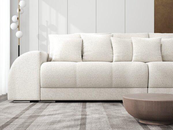 Canapea extensibilă dumonde cu 2 lăzi de depozitare Verona Monte Bej 310x120 cm