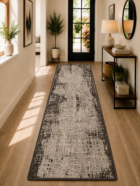 Traversa Antiderapanta Flex, 19726, Maro, Latime 67 cm, Diverse Lungimi