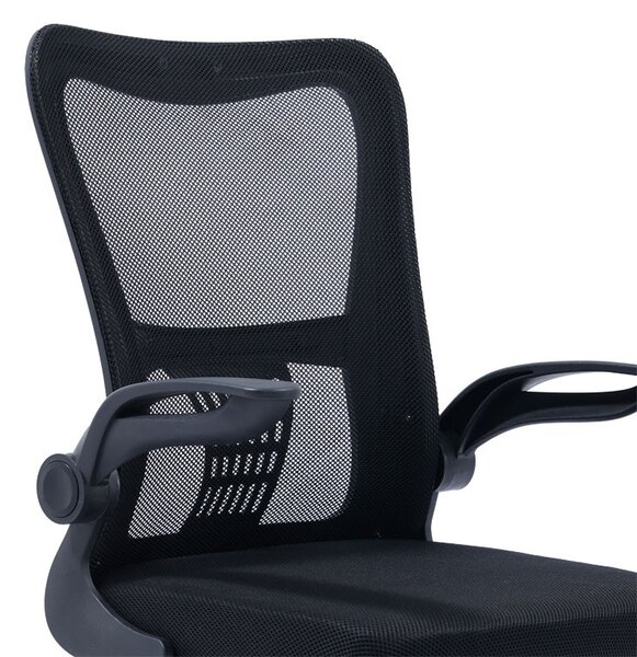 Scaun de lucru manager Annalise plasa negru