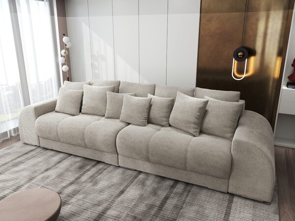 Canapea extensibilă dumonde cu 2 lăzi de depozitare Verona Vibe Bej 06 310x120 cm