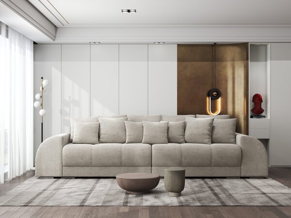 Canapea extensibilă dumonde cu 2 lăzi de depozitare Verona Vibe Bej 06 310x120 cm