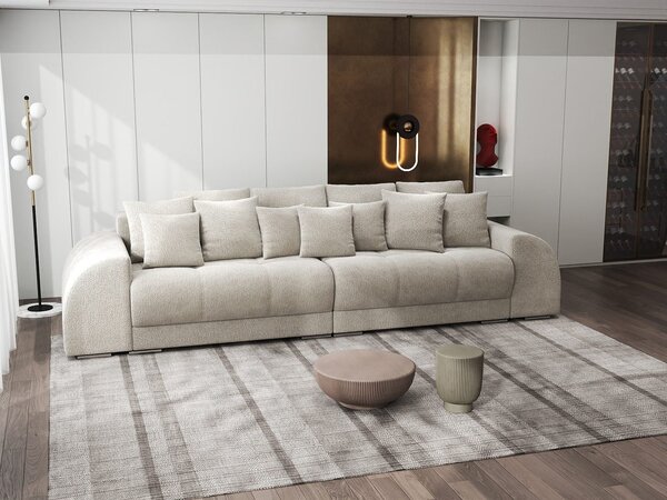 Canapea extensibilă dumonde cu 2 lăzi de depozitare Verona Vibe Bej 06 310x120 cm