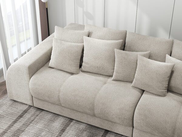 Canapea extensibilă dumonde cu 2 lăzi de depozitare Verona Vibe Bej 06 310x120 cm