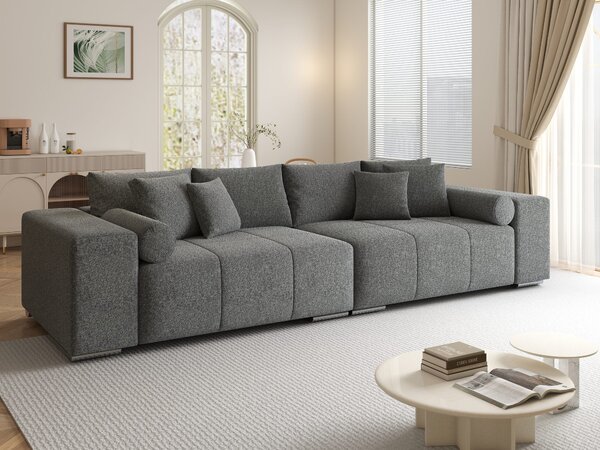 Canapea extensibilă dumonde cu ladă de depozitare Marbela XXL Monte Gri 90 295x120 cm