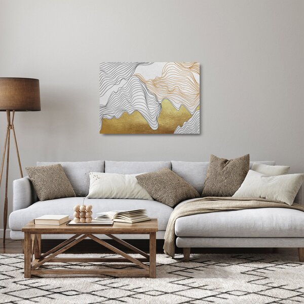 Tablou pe sticlă - Decor III. (70x50 cm)