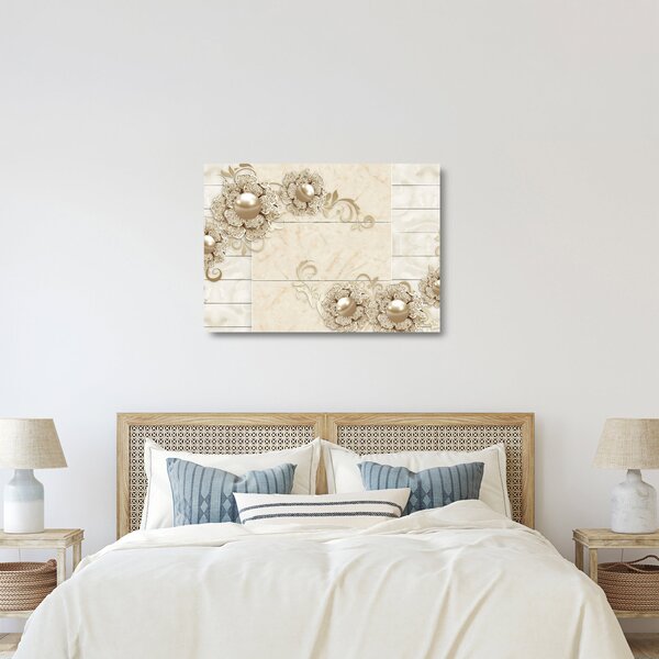 Tablou pe sticlă - Motiv decorativ (70x50 cm)
