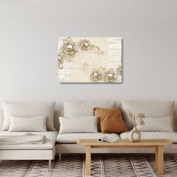 Tablou pe sticlă - Motiv decorativ (70x50 cm)