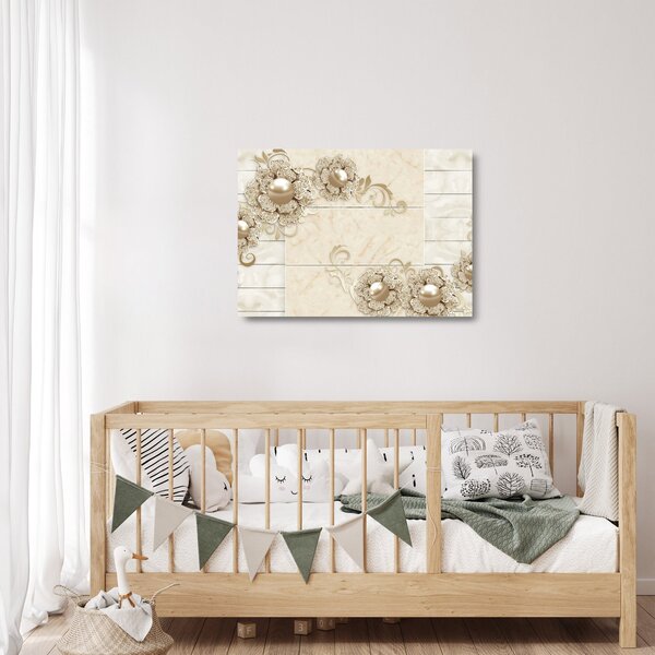 Tablou pe sticlă - Motiv decorativ (70x50 cm)