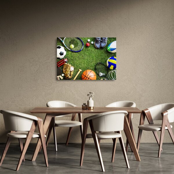 Tablou pe sticlă - Sport (70x50 cm)