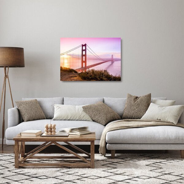 Tablou pe sticlă - San Francisco (70x50 cm)
