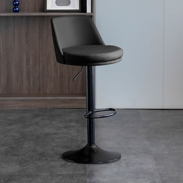 Scaun de bar 2HOME, living, bucatarie, comercial MOVE, negru